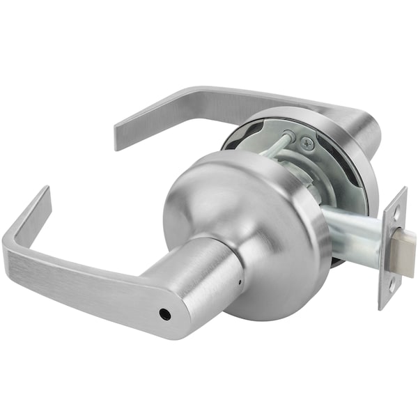 Yale Commercial Privacy Augusta Lever Grade 1 Cylindrical Lock with 693 Latch and 497-114 Strike US26D 626 AU4702LN626 - main